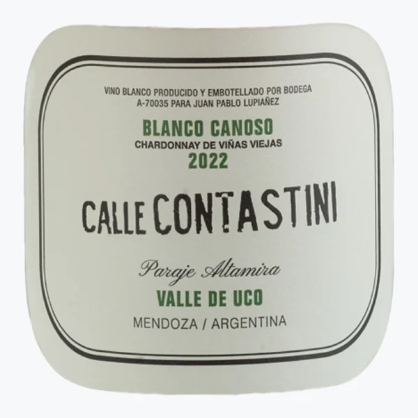 2022 Calle Contastini Blanco Canoso Chardonnay Semillon